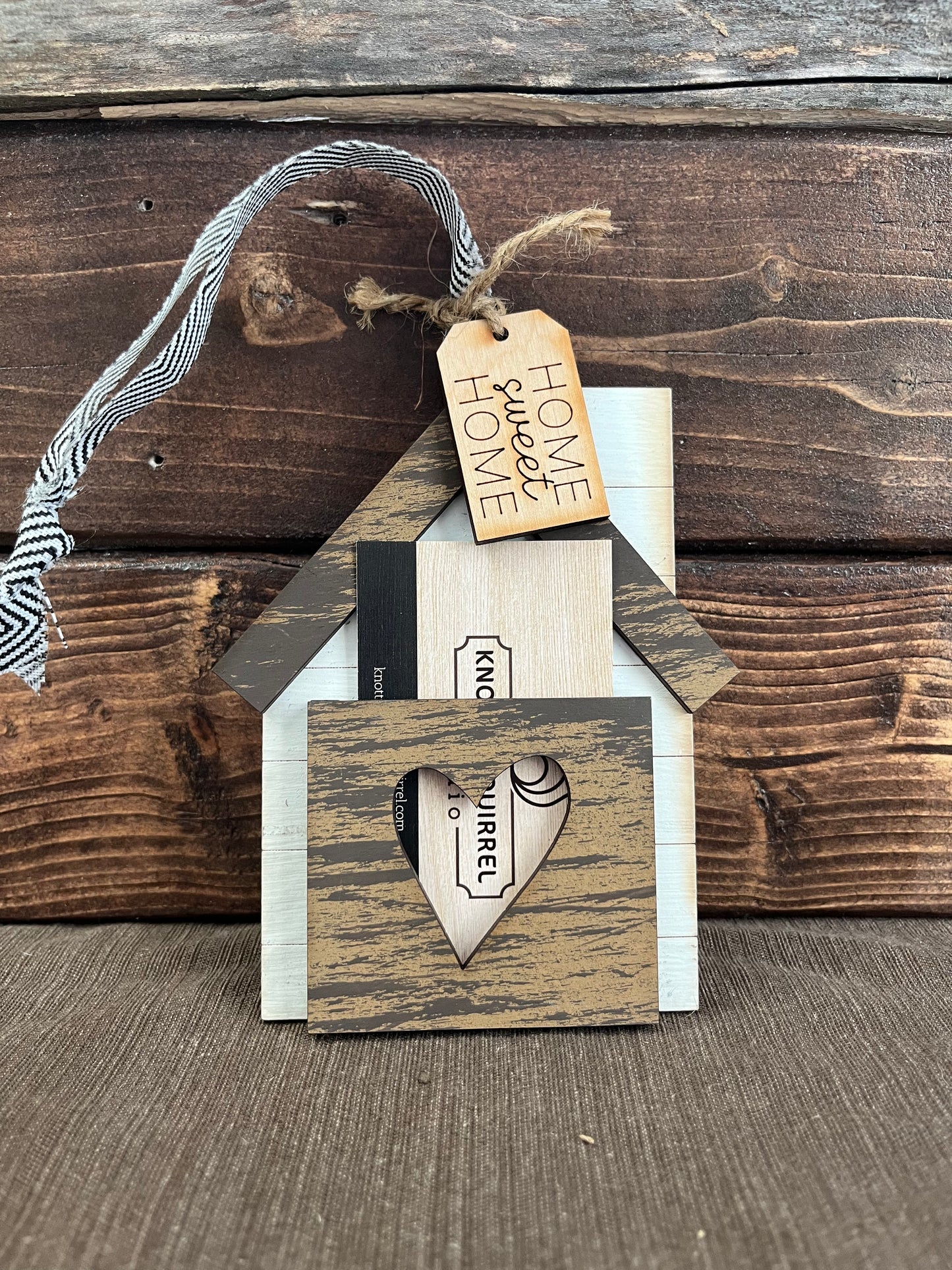 Gift Card Holder, House with Tag Options