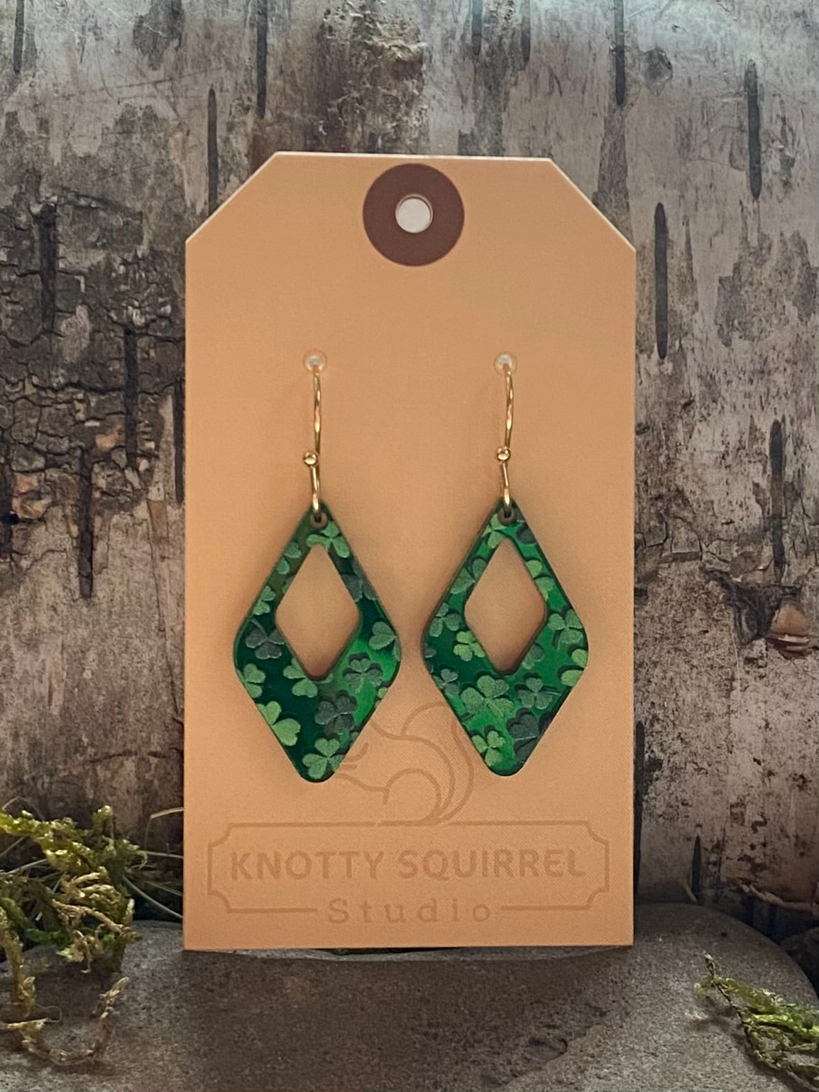 Earrings, Shamrock Collection