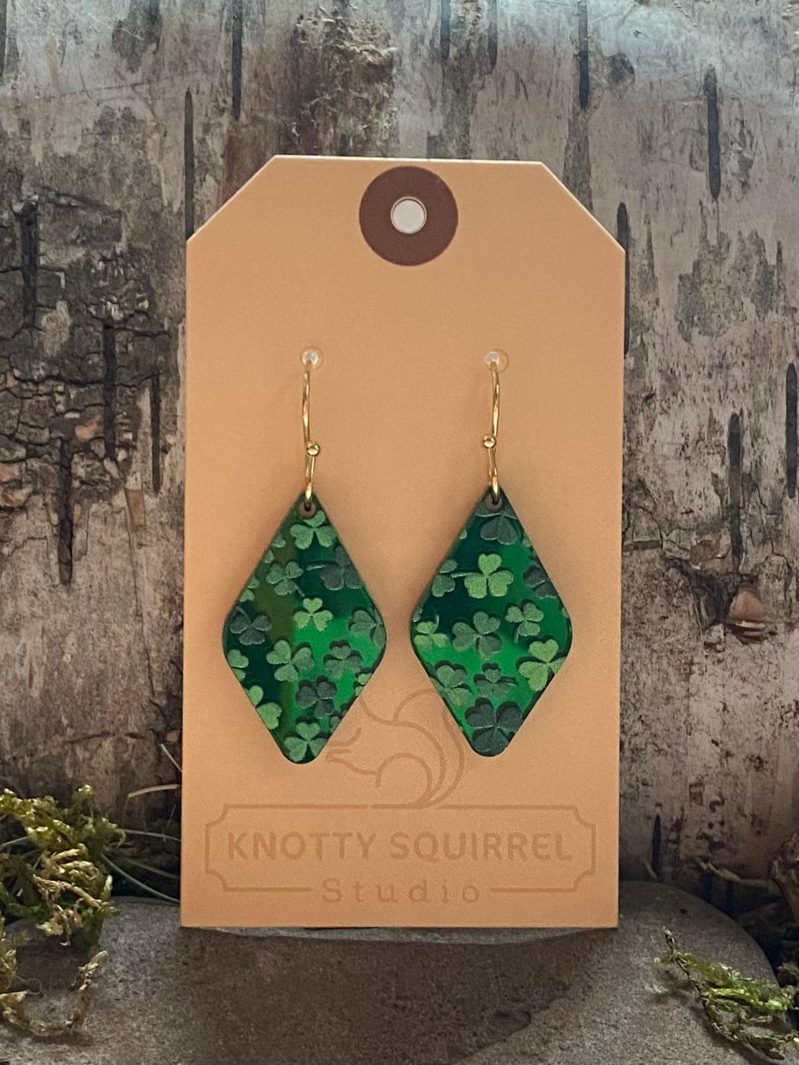 Earrings, Shamrock Collection