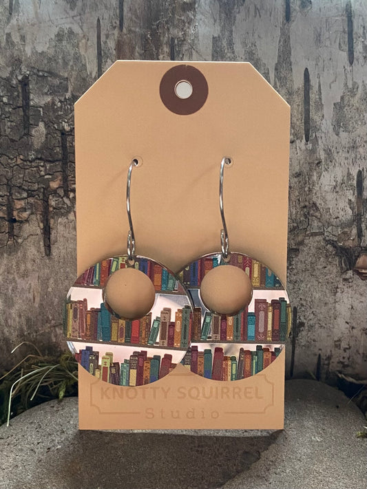 Earrings, Bookshelves Collection