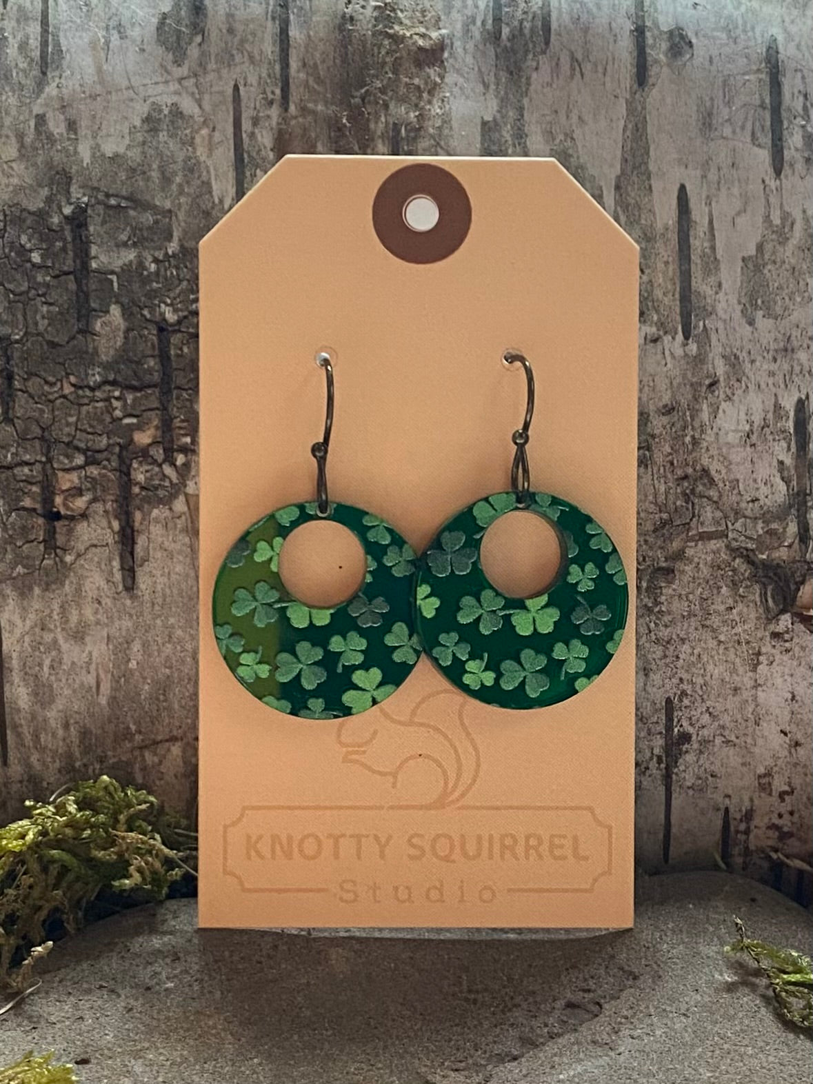 Earrings, Shamrock Collection