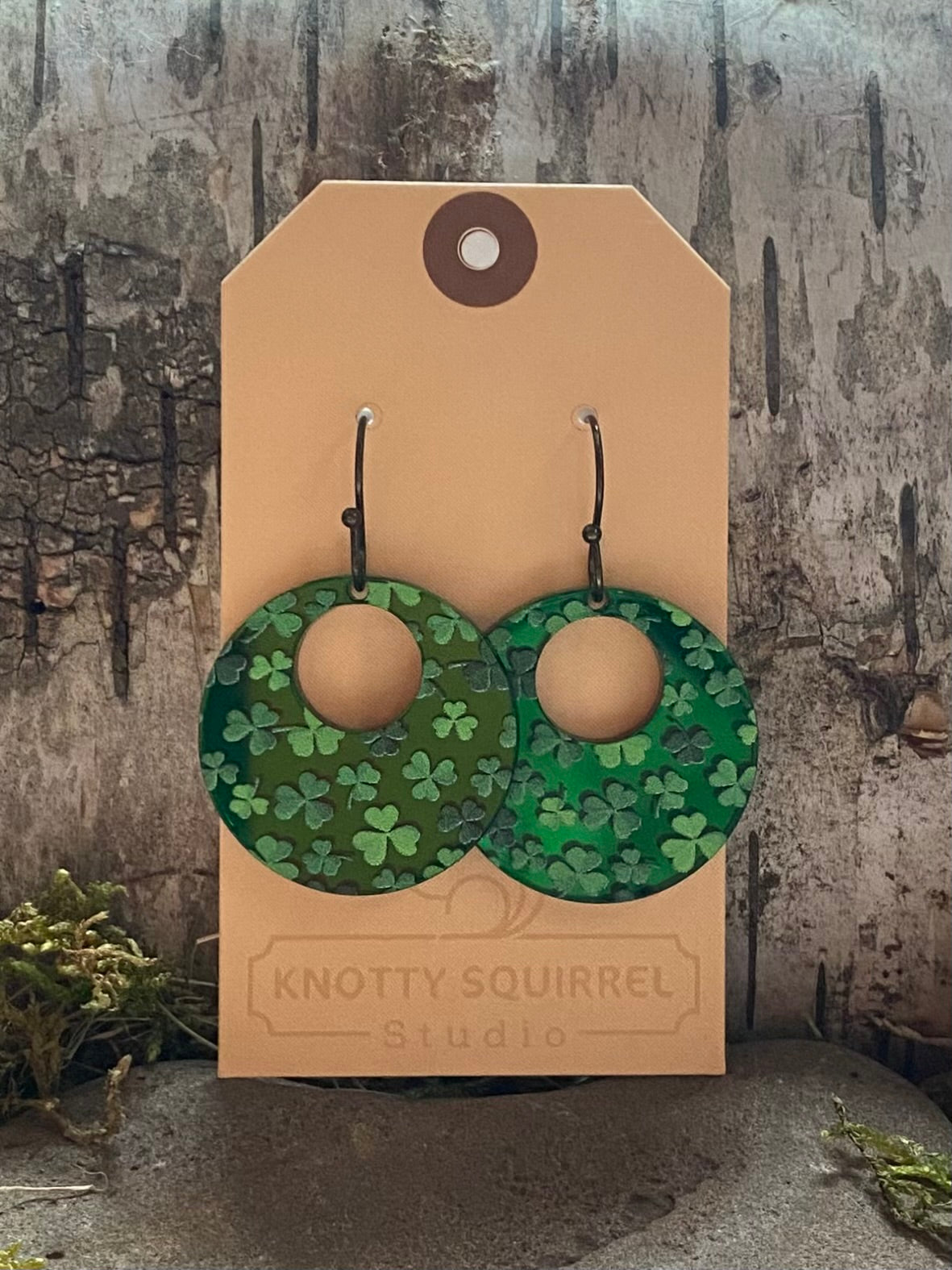 Earrings, Shamrock Collection