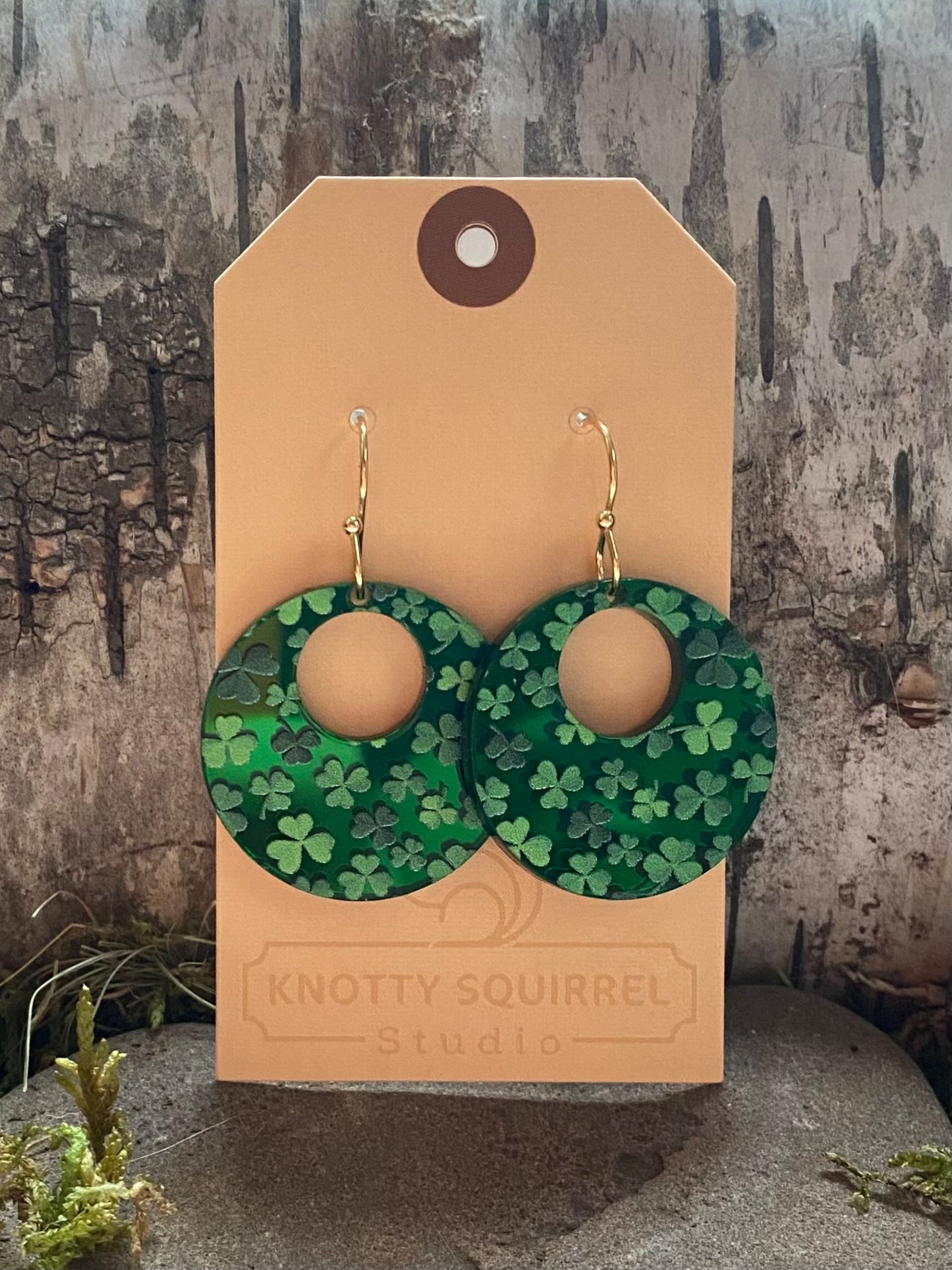 Earrings, Shamrock Collection