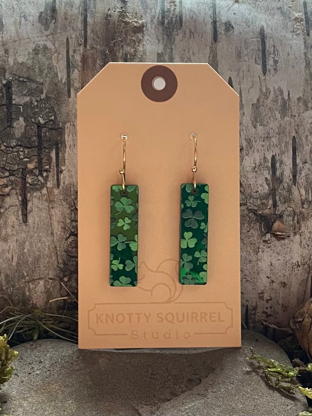 Earrings, Shamrock Collection