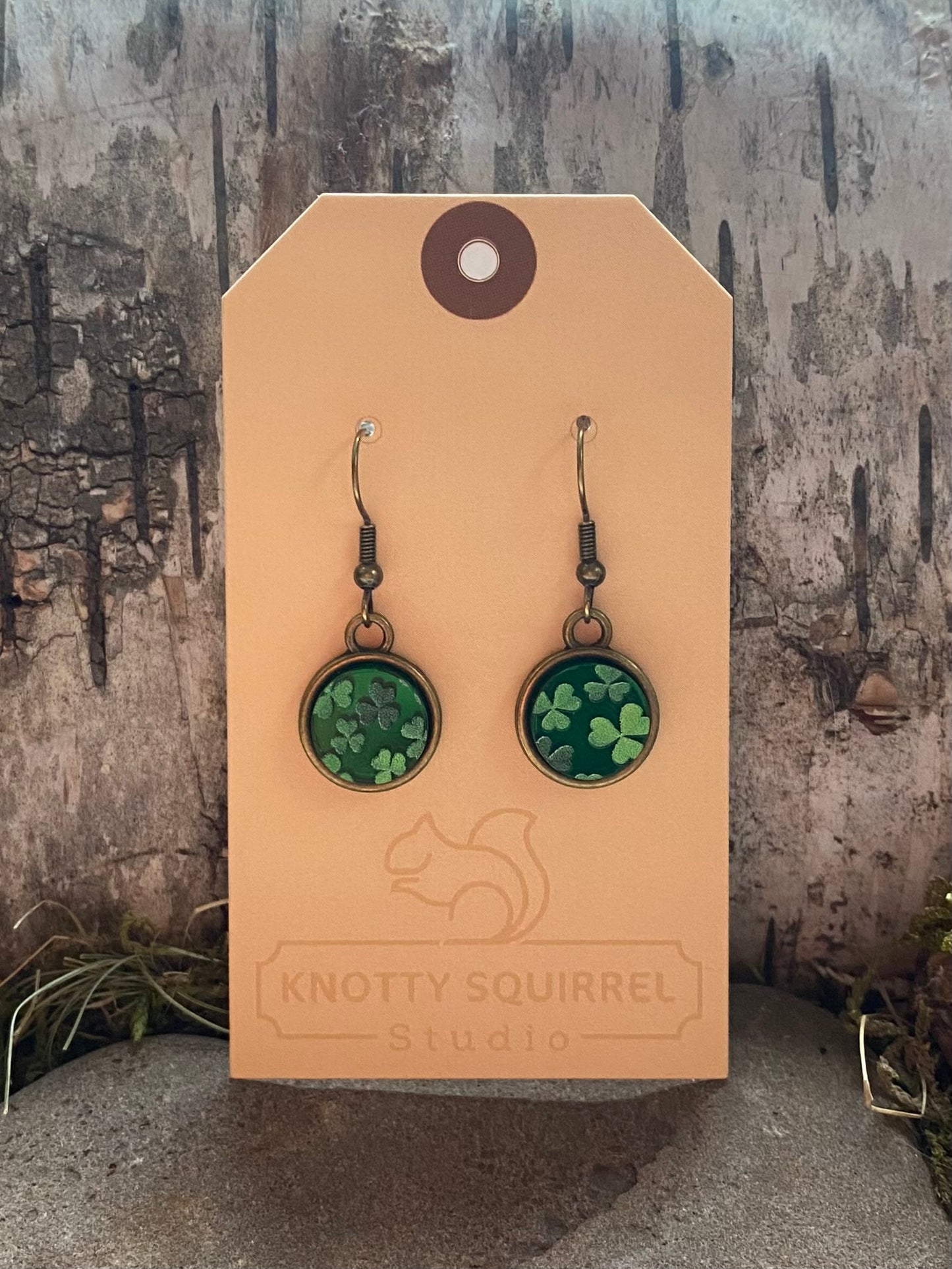 Earrings, Shamrock Collection