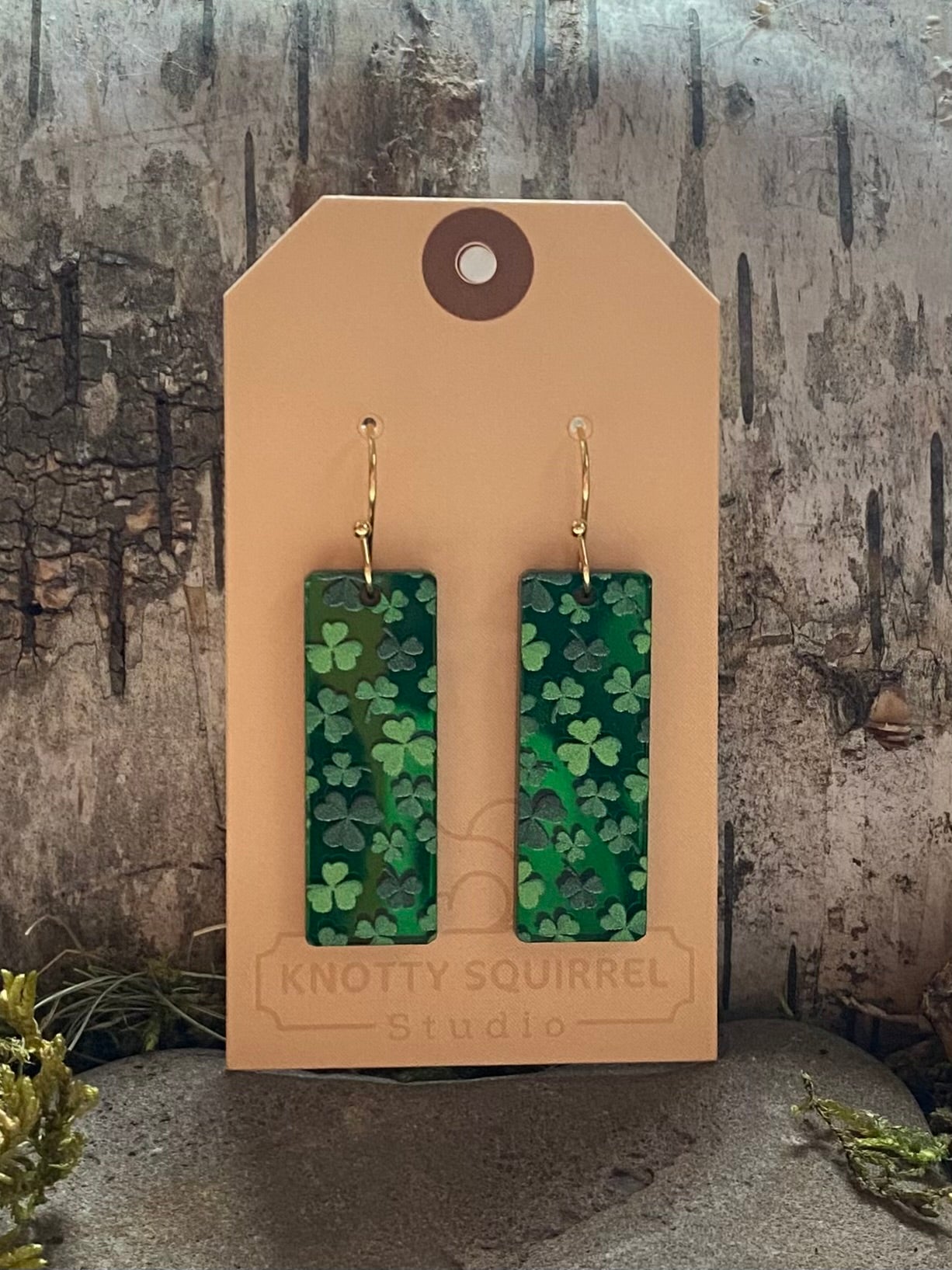 Earrings, Shamrock Collection