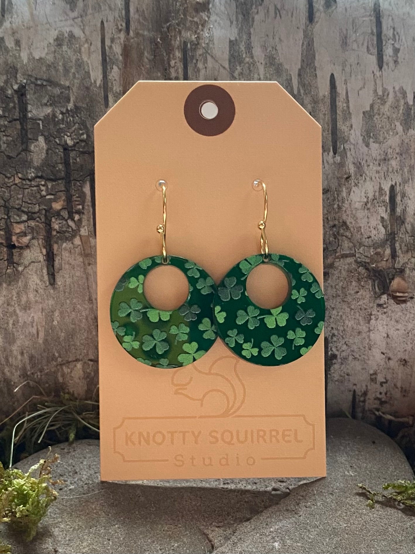 Earrings, Shamrock Collection