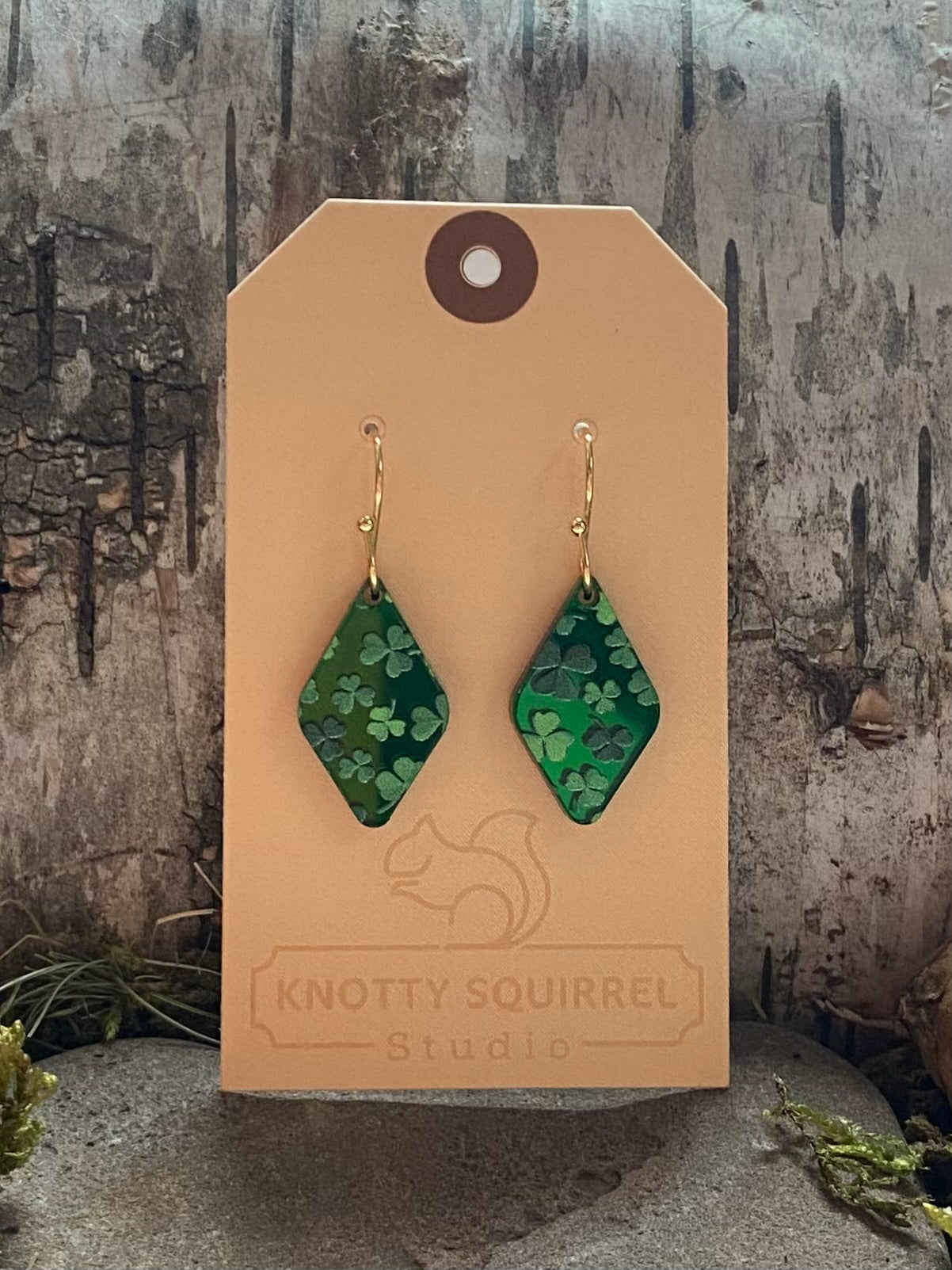 Earrings, Shamrock Collection