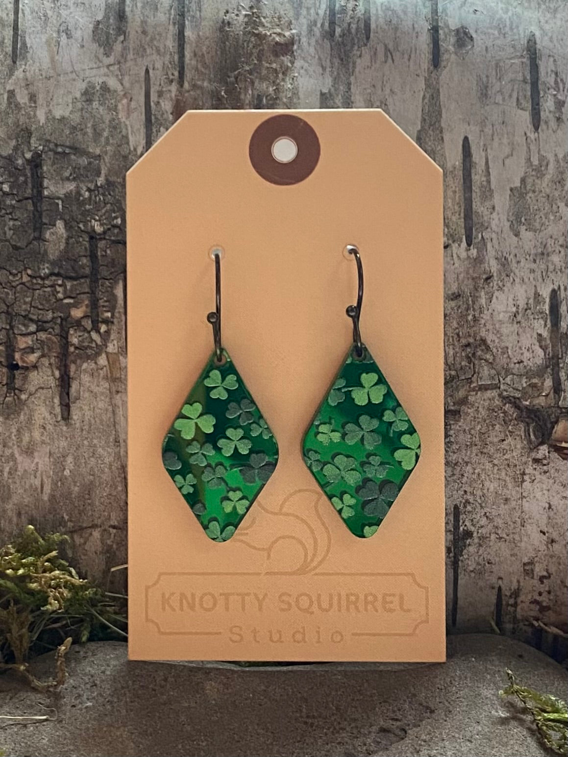 Earrings, Shamrock Collection