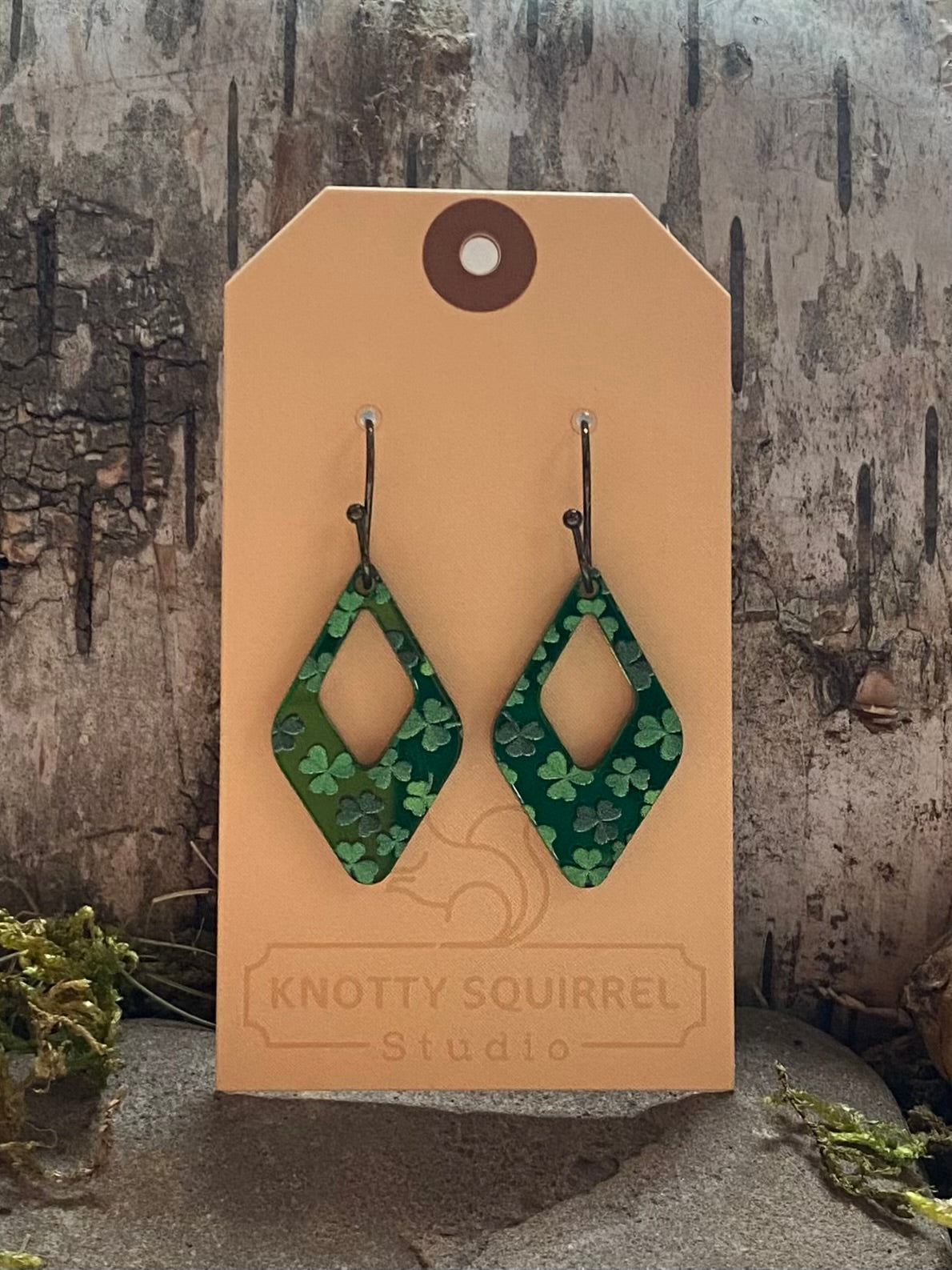 Earrings, Shamrock Collection