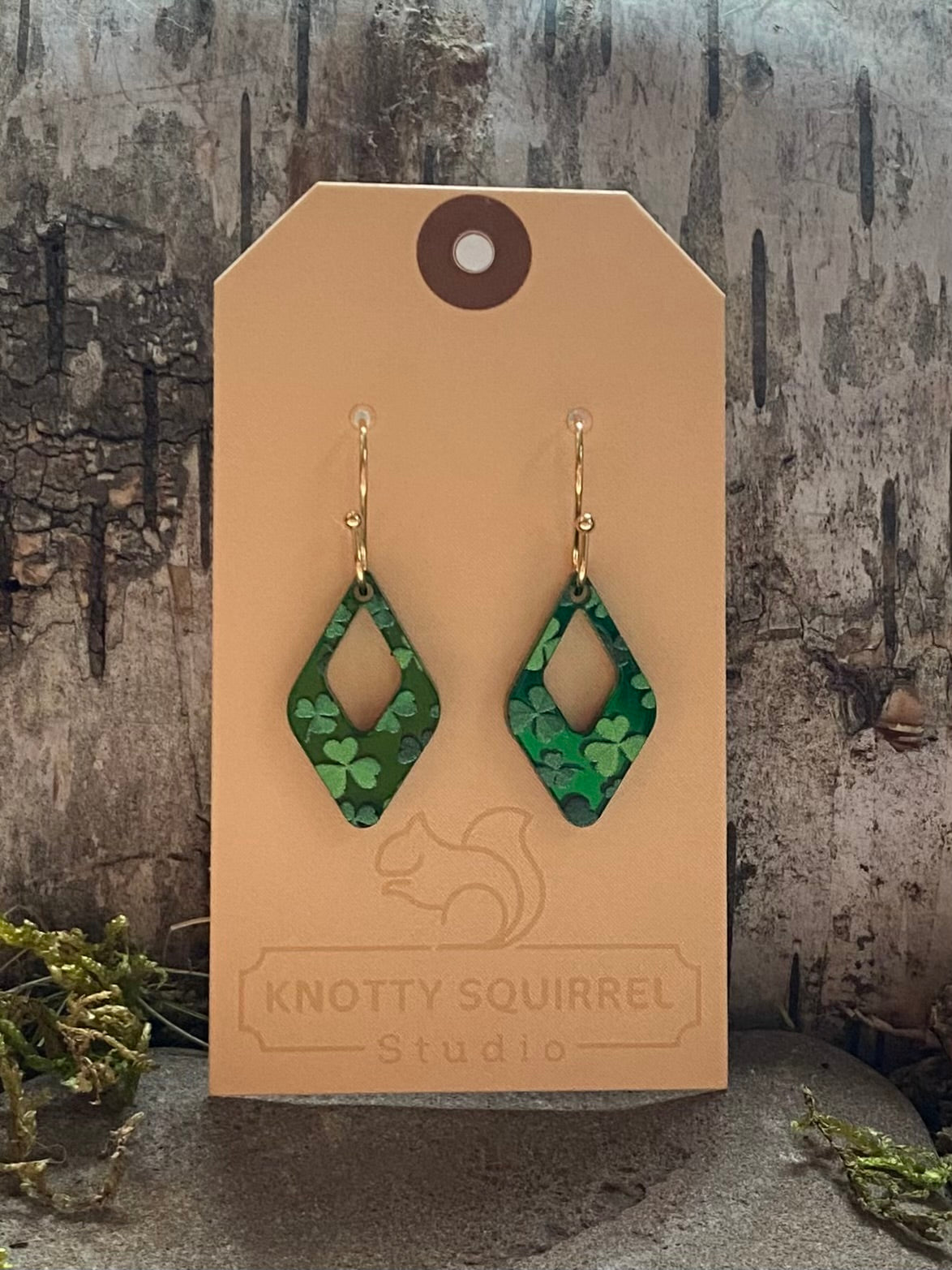 Earrings, Shamrock Collection