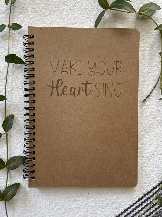 Journal, Make Your Heart Sing