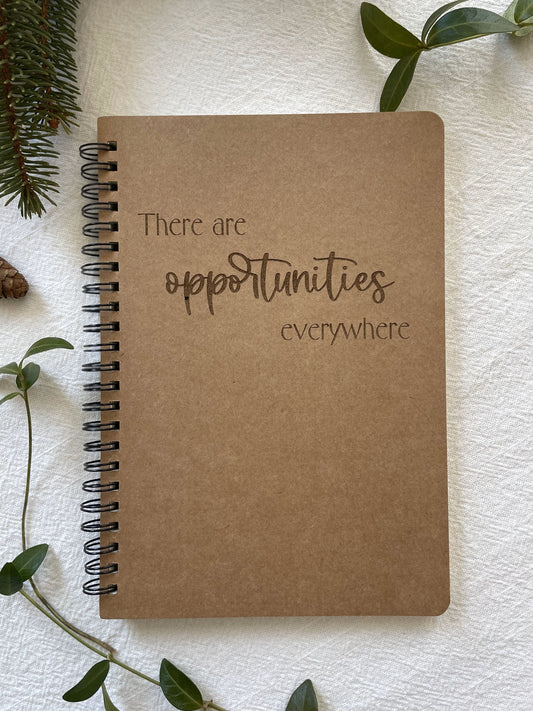 Journal, Opportunities Everywhere